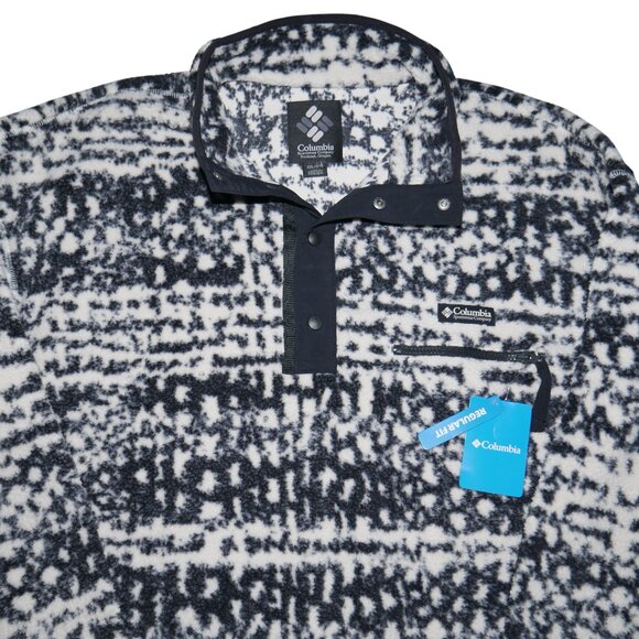 Columbia Helvetia II Printed 1/2-Snap Fleece Jacket Men's Size 2XL Thermal NWT - Picture 12 of 15